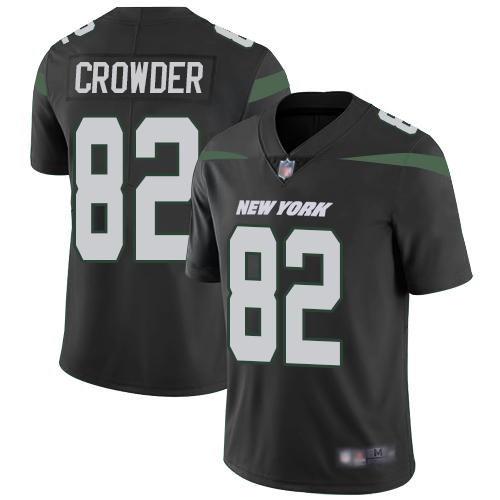 New York Jets Limited Black Men Jamison Crowder Alternate Jersey NFL Football #82 Vapor Untouchable->new york jets->NFL Jersey